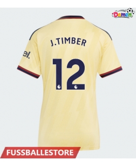 Günstige Arsenal Jurrien Timber #12 3rd trikot Damen 2026-27 Kurzarm